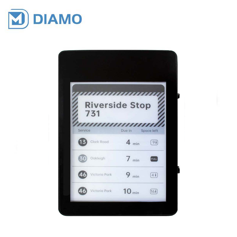 13.3寸黑白带前置光电子纸显示屏WiFi大尺寸墨水屏标牌 DMPH133EC1